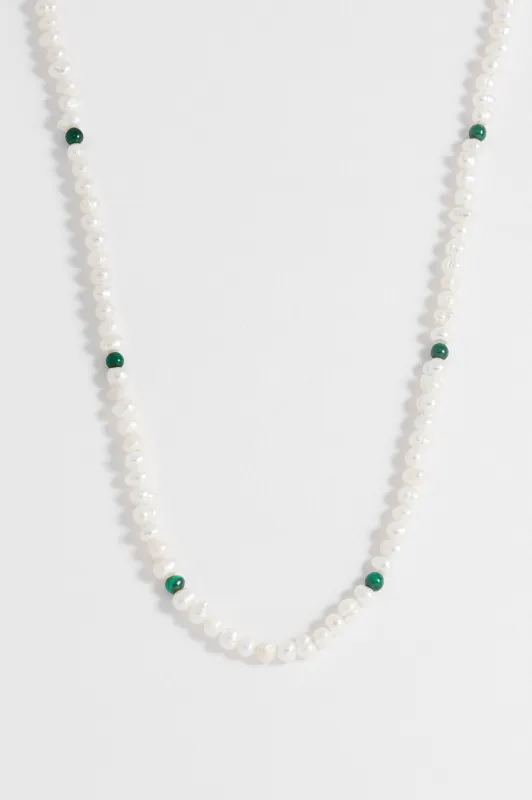 Men's Pearl and Gemstone Necklace sold by Estella Bartlett