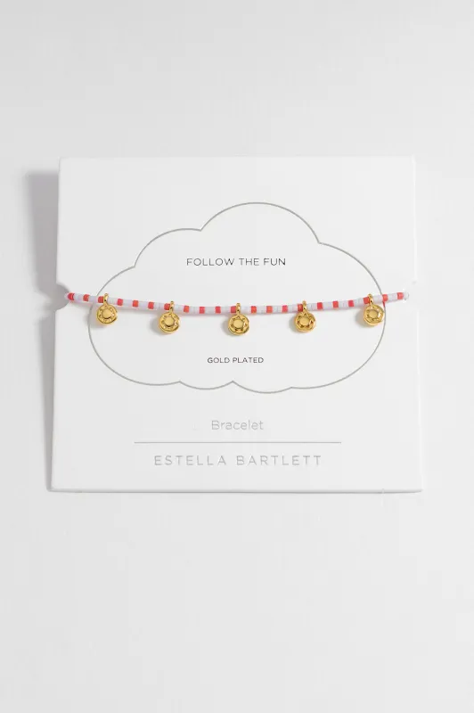Sun Charm Miyuki Bracelet sold by Estella Bartlett