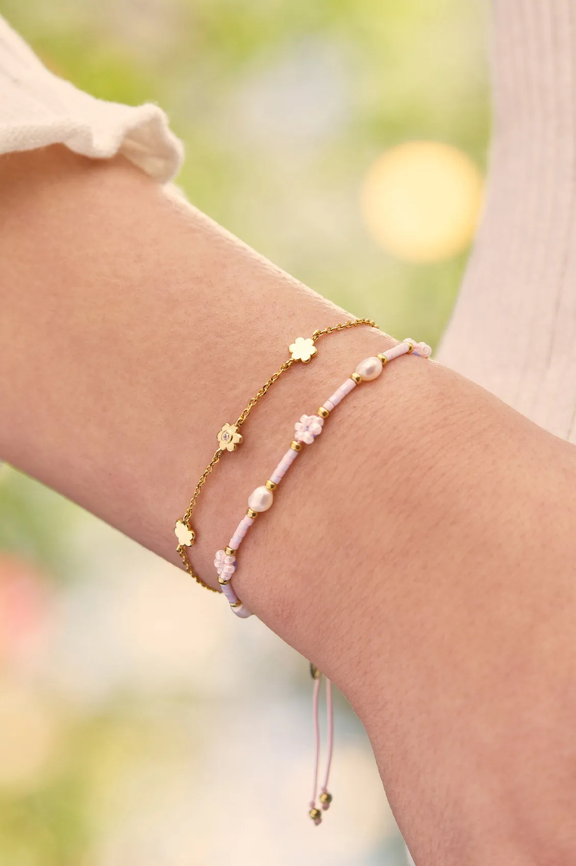 Flower Miyuki Louise Bracelet Set sold by Estella Bartlett product image thumbnail 4