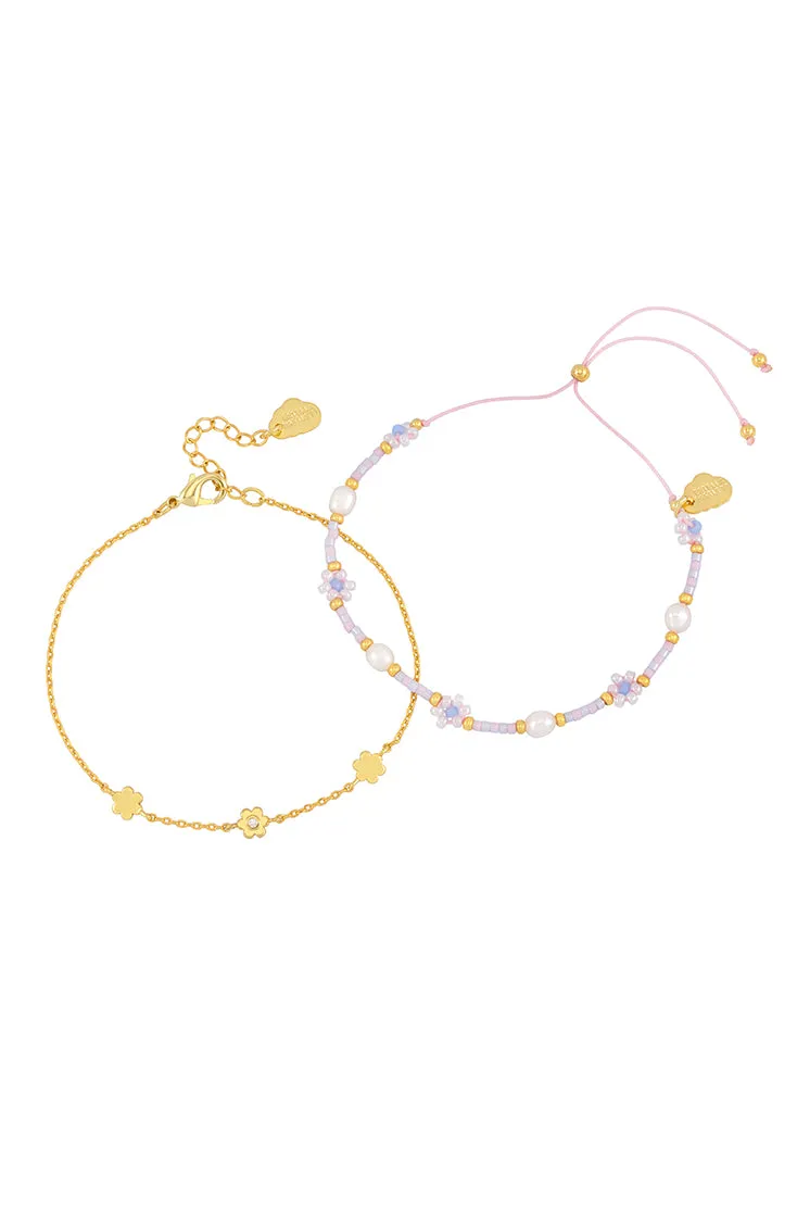 Flower Miyuki Louise Bracelet Set sold by Estella Bartlett product image thumbnail 3