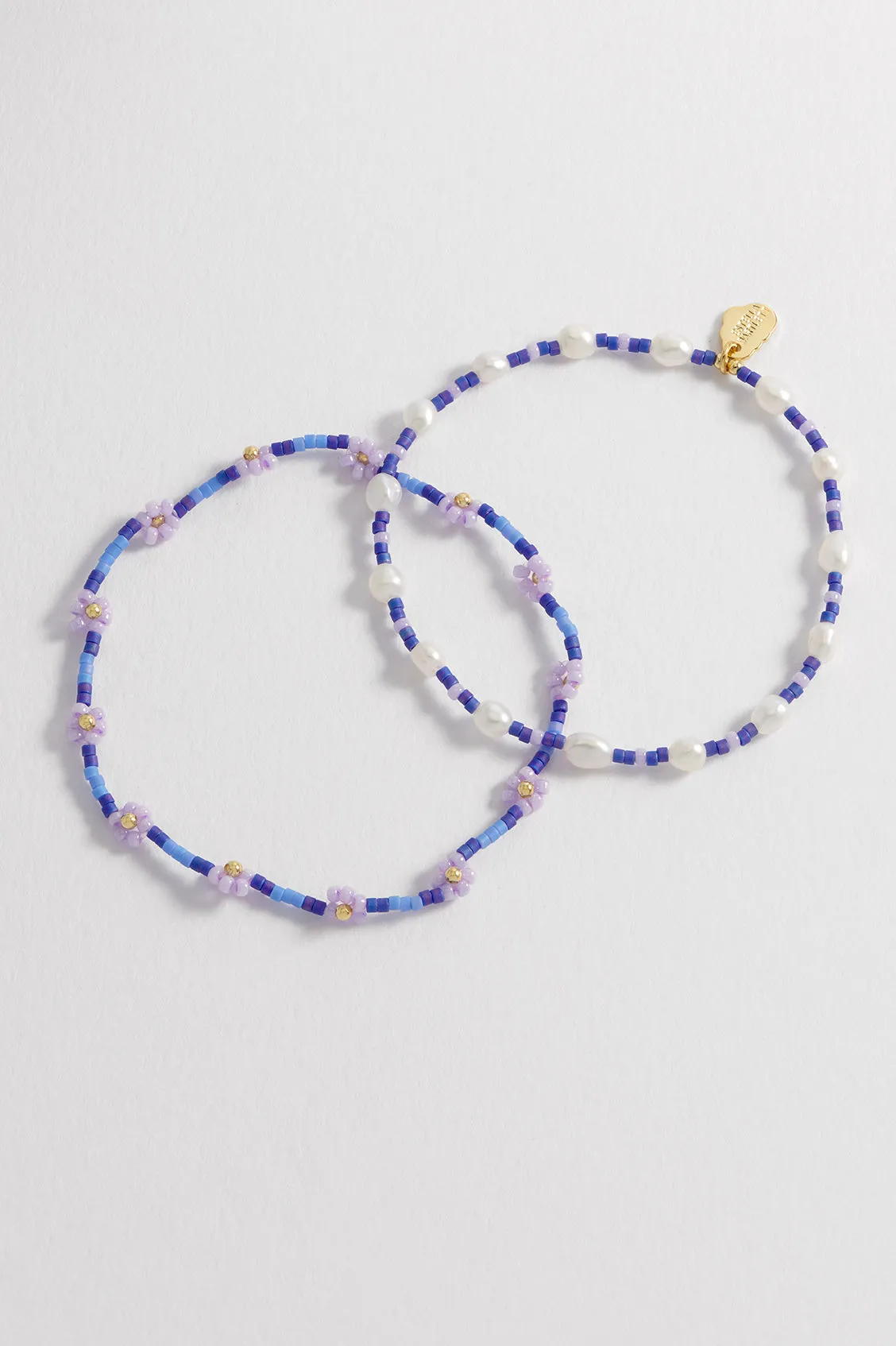 Flower Miyuki Sienna Bracelet Set sold by Estella Bartlett product image thumbnail 2