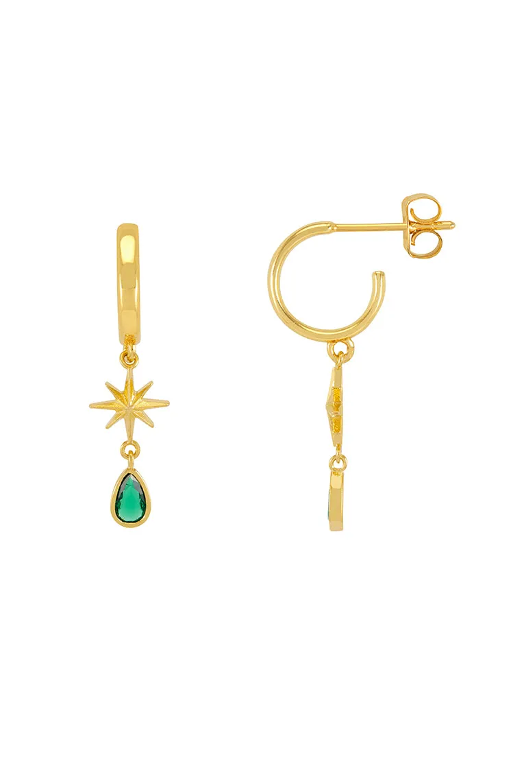 North Star CZ Hoops sold by Estella Bartlett product image thumbnail 3