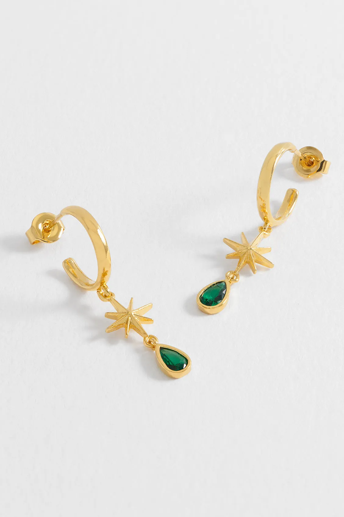 North Star CZ Hoops sold by Estella Bartlett