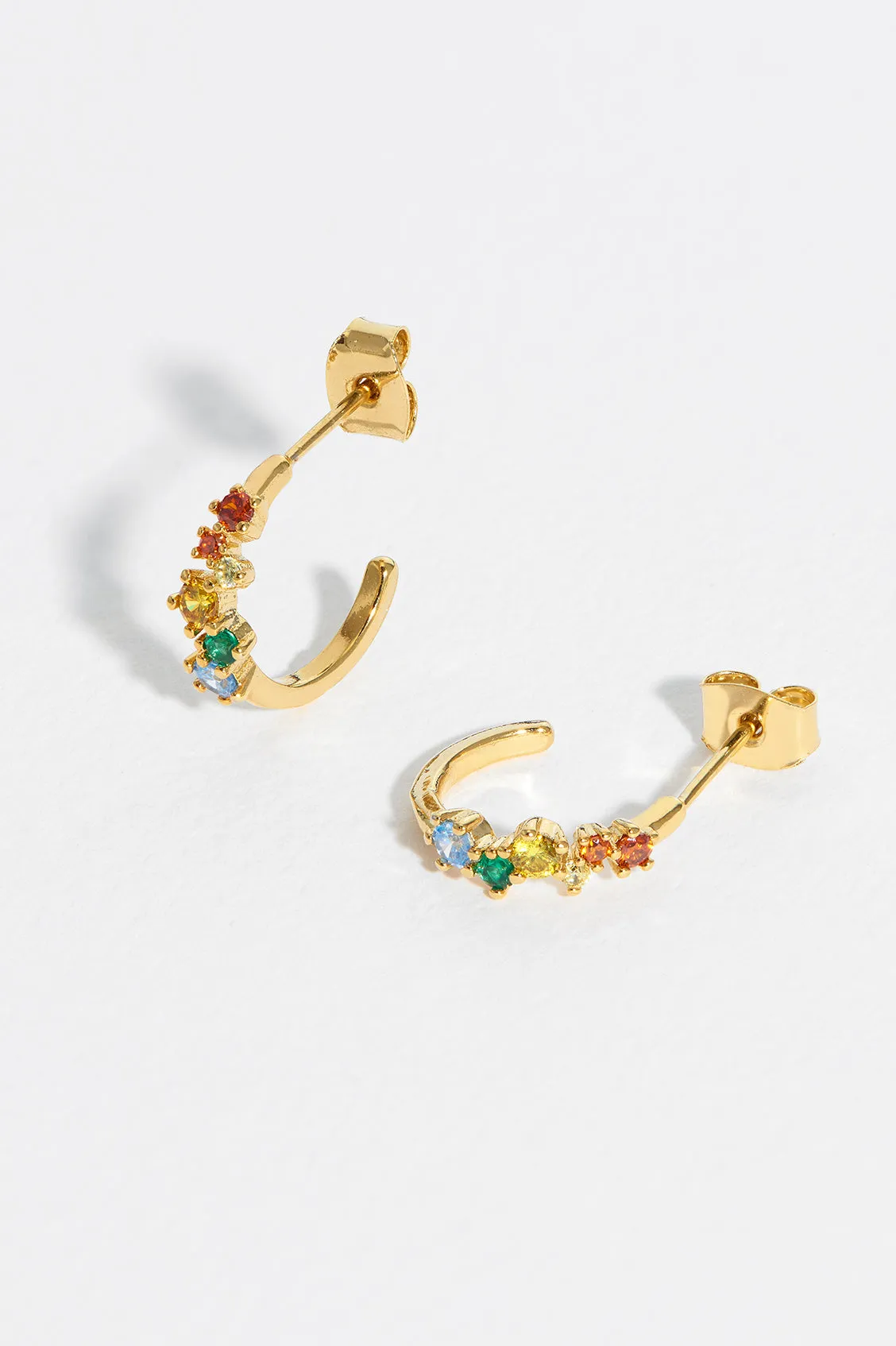 Rainbow Constellation Hoops sold by Estella Bartlett