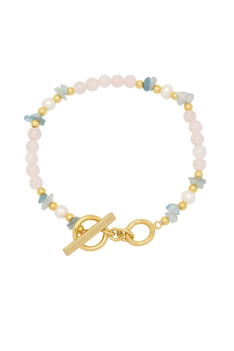 Gemstone Pearl T-Bar Bracelet sold by Estella Bartlett product image thumbnail 3