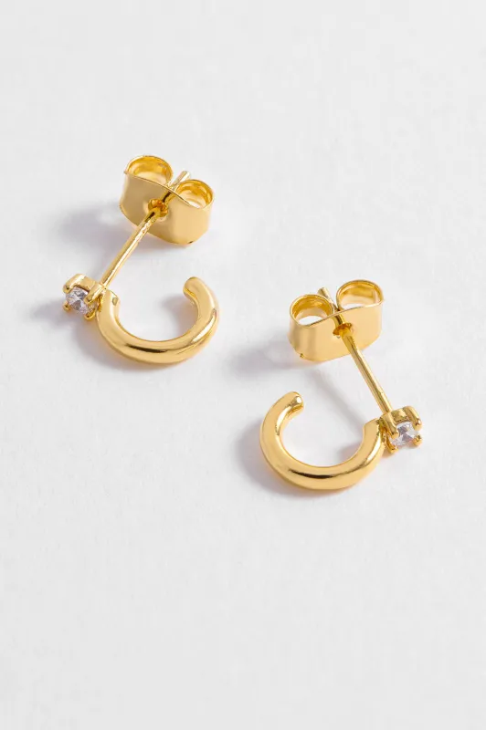 CZ Huggie Hoops sold by Estella Bartlett