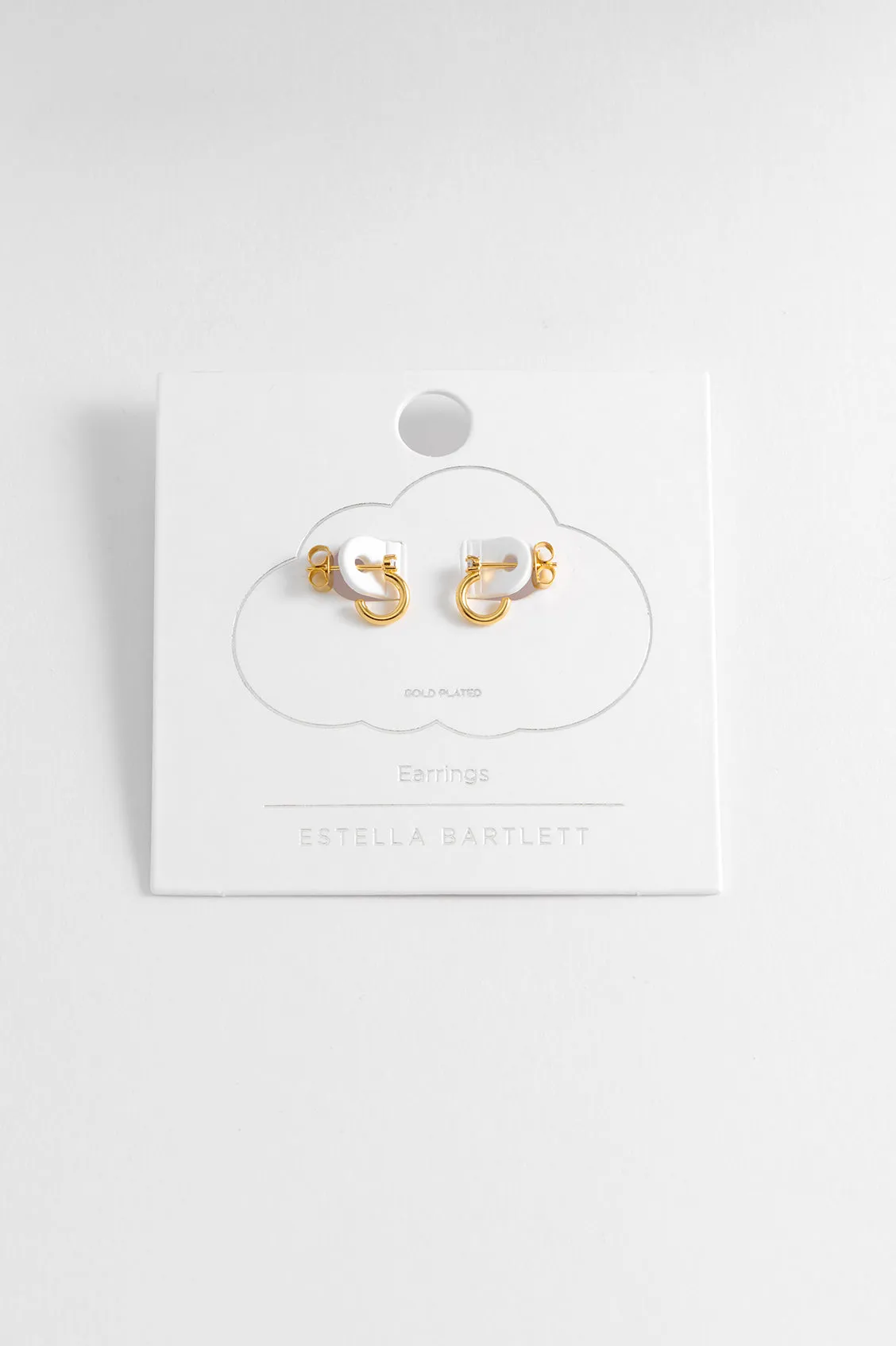 CZ Huggie Hoops sold by Estella Bartlett product image thumbnail 4