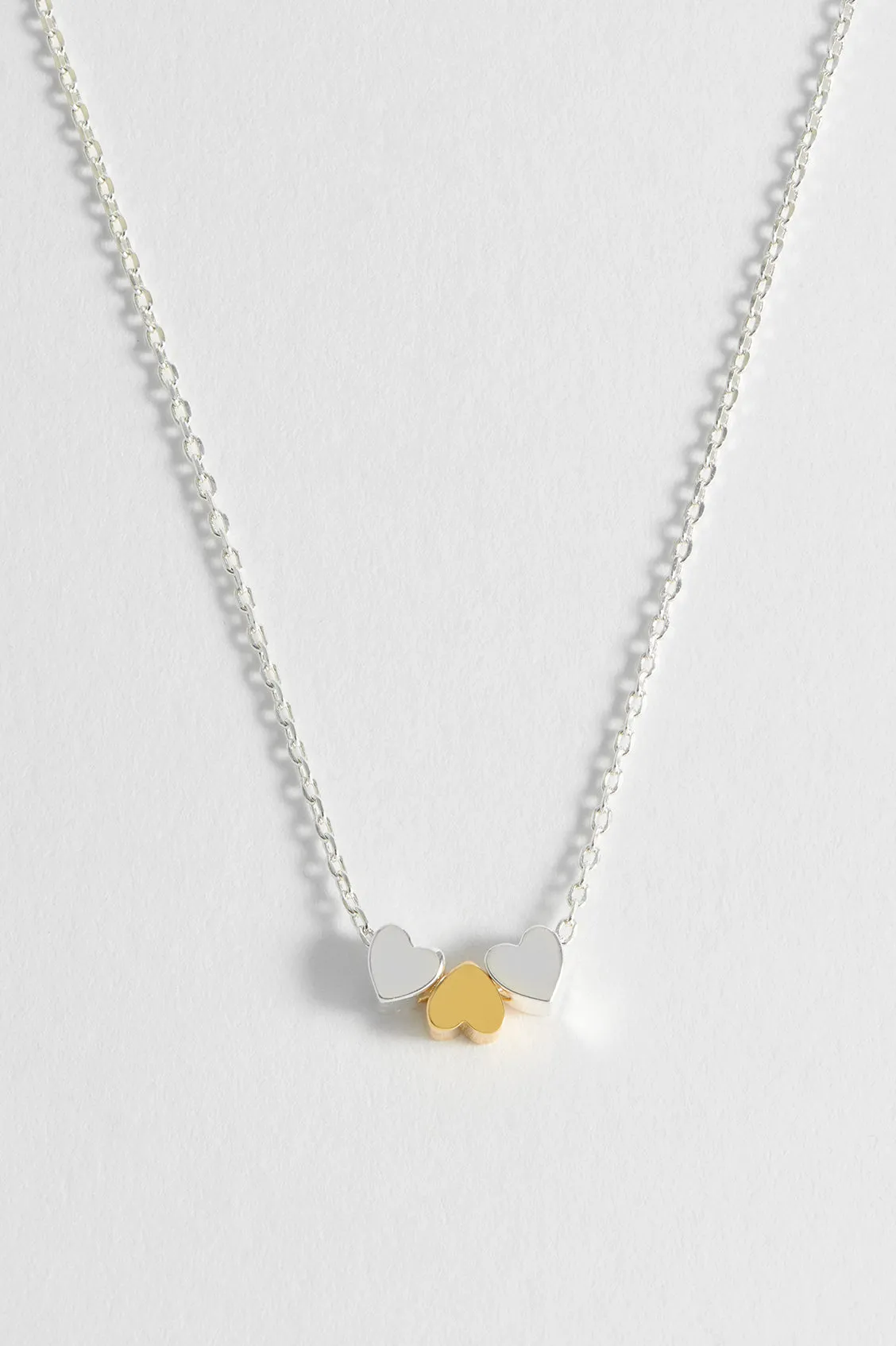 Trio Heart Necklace sold by Estella Bartlett product image thumbnail 2