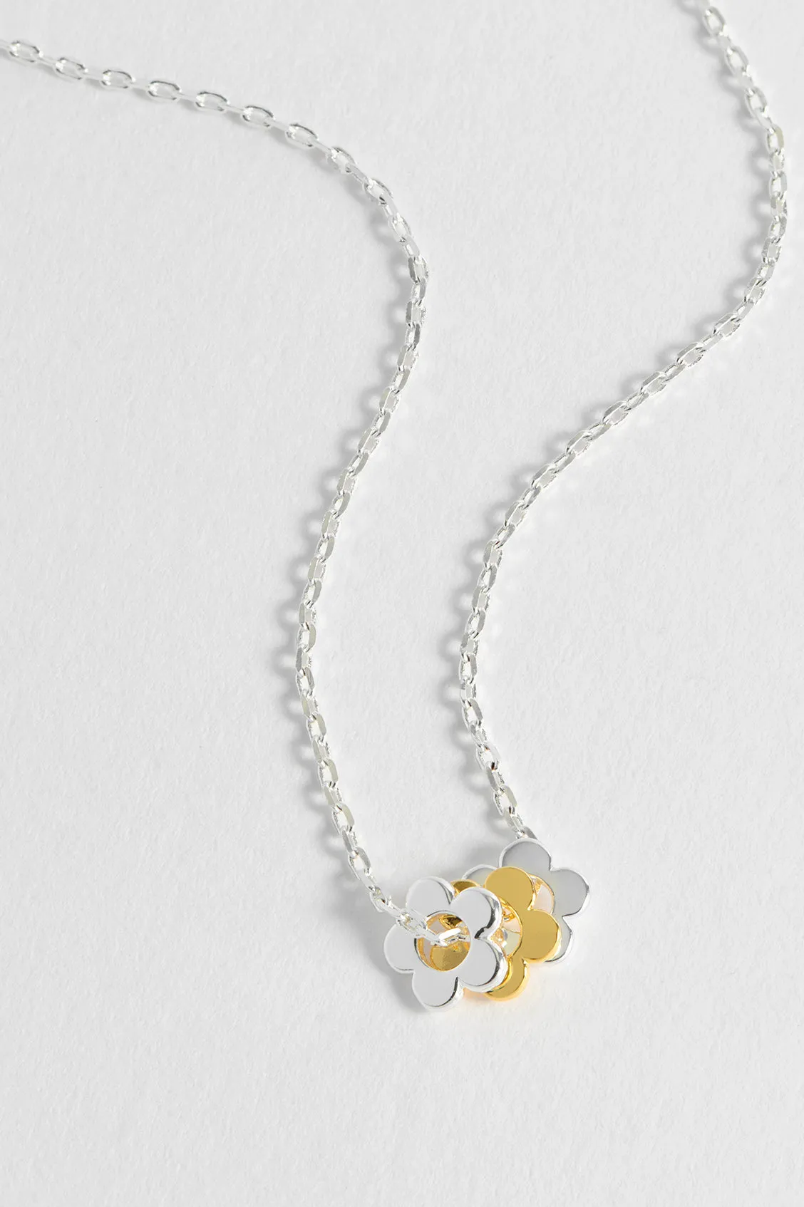 Trio Flower Necklace sold by Estella Bartlett product image thumbnail 5