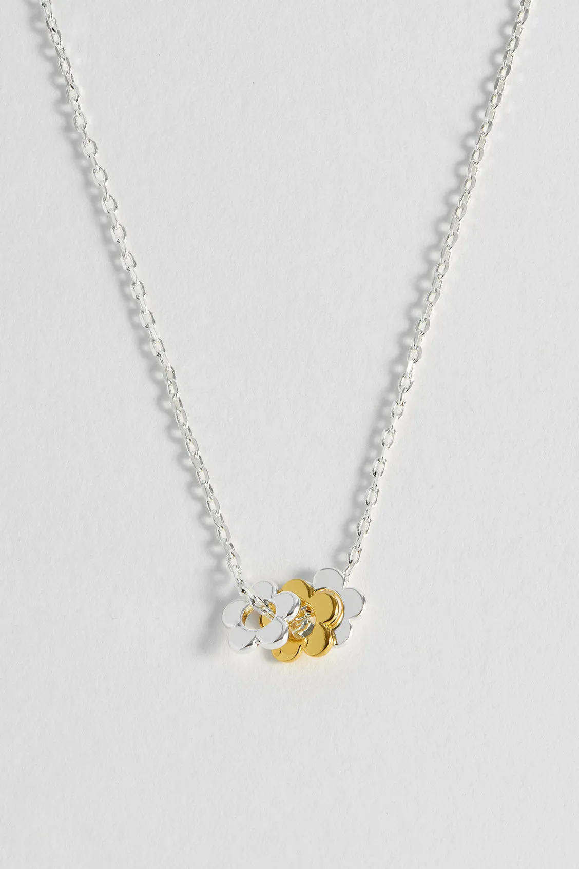 Trio Flower Necklace sold by Estella Bartlett product image thumbnail 2