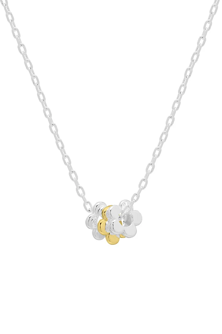 Trio Flower Necklace sold by Estella Bartlett product image thumbnail 3