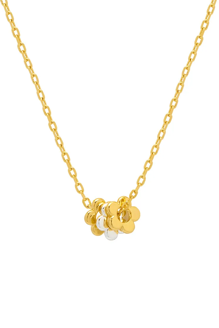 Trio Flower Necklace sold by Estella Bartlett product image thumbnail 3