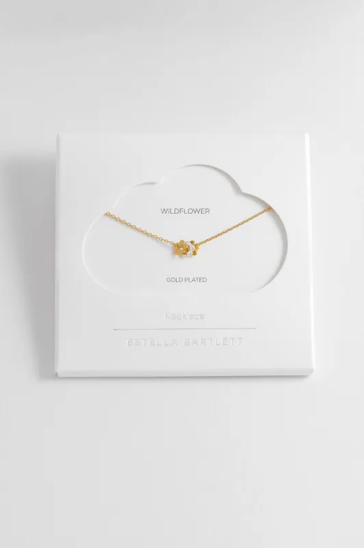 Trio Flower Necklace sold by Estella Bartlett