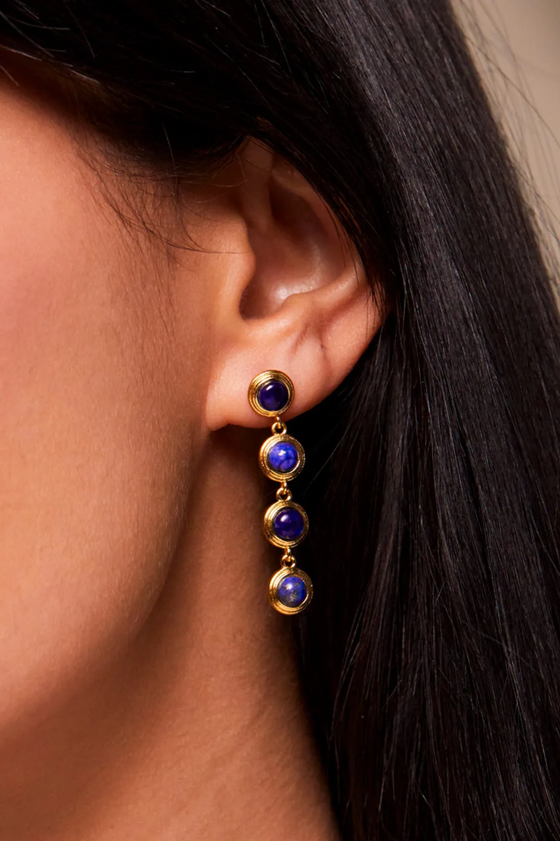 Gemstone Drop Earrings sold by Estella Bartlett product image thumbnail 2