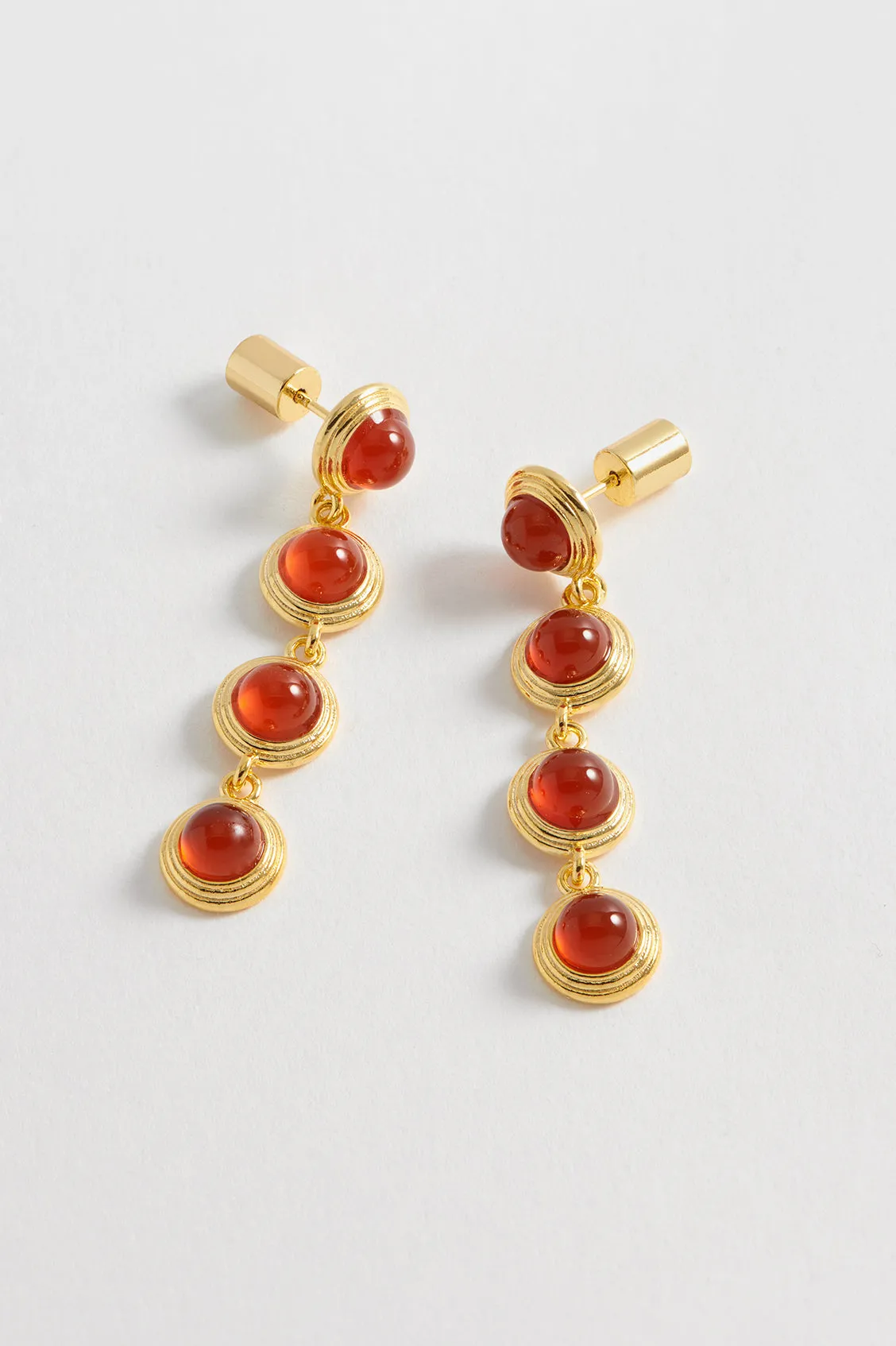 Gemstone Drop Earrings sold by Estella Bartlett