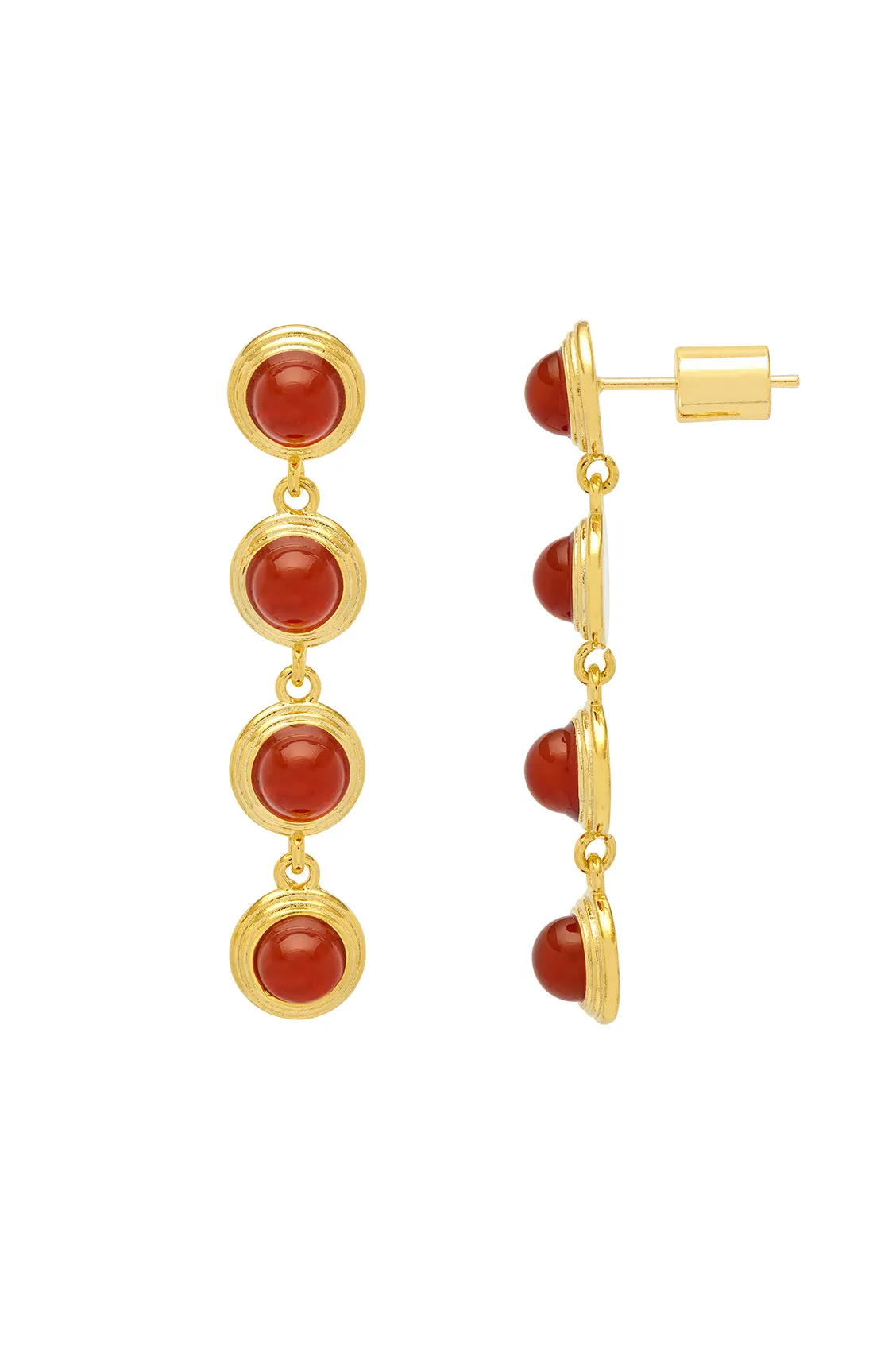 Gemstone Drop Earrings sold by Estella Bartlett product image thumbnail 3