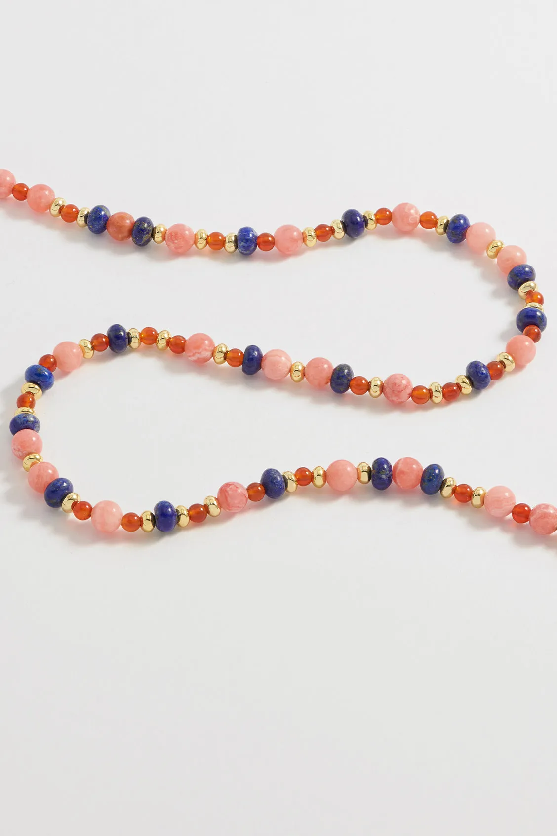 Mixed Gemstone T-Bar Necklace sold by Estella Bartlett product image thumbnail 4