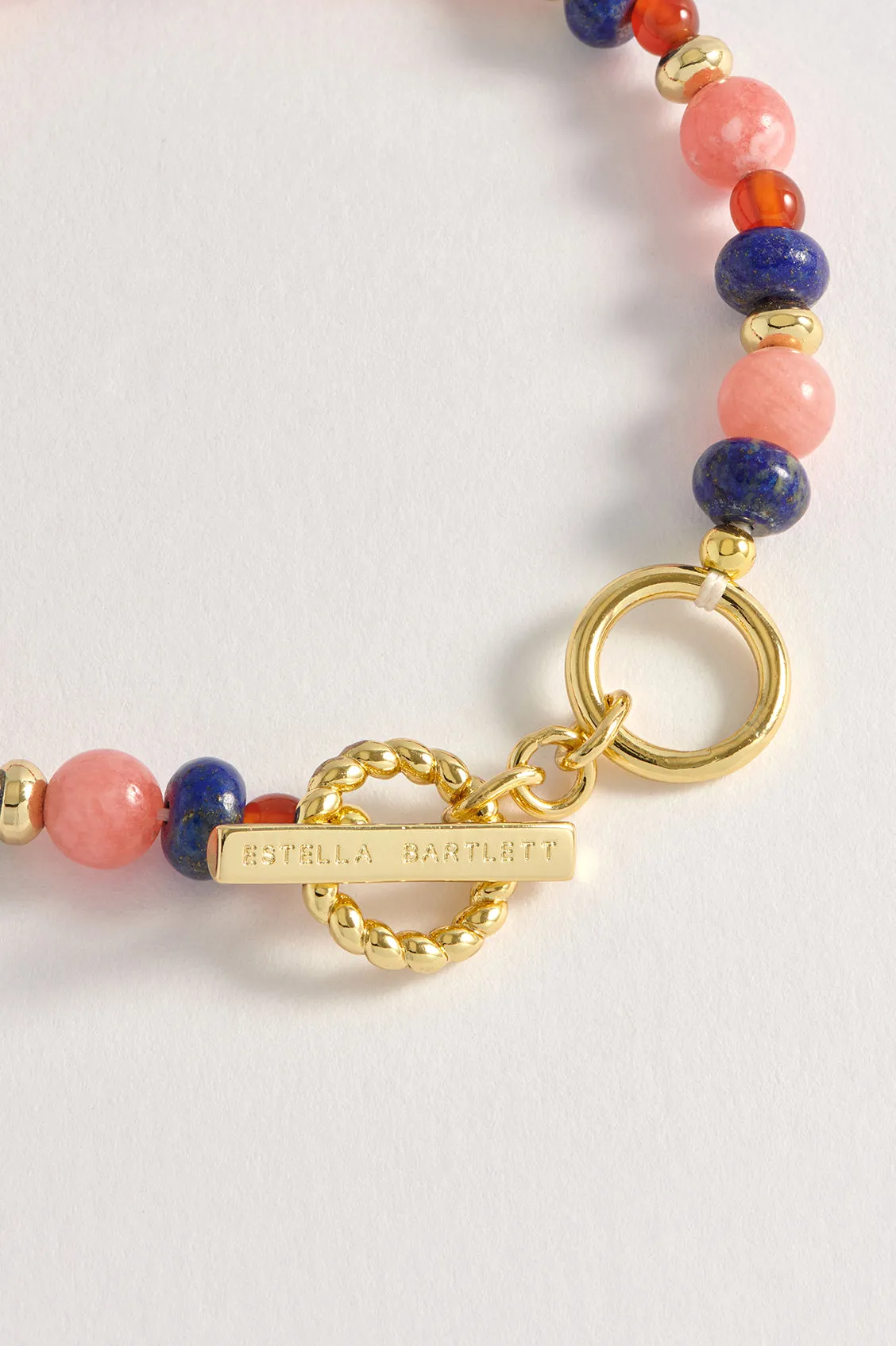Mixed Gemstone T-Bar Bracelet sold by Estella Bartlett product image thumbnail 4