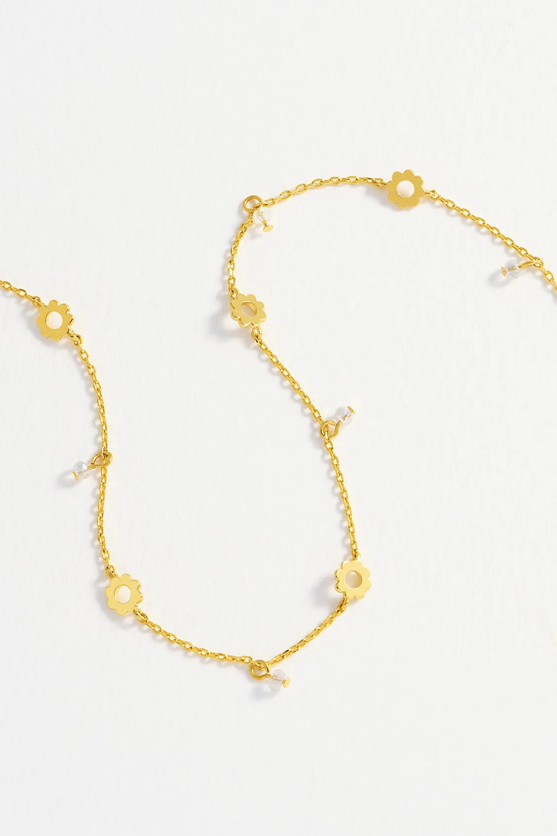 Flower Crystal Necklace sold by Estella Bartlett product image thumbnail 2