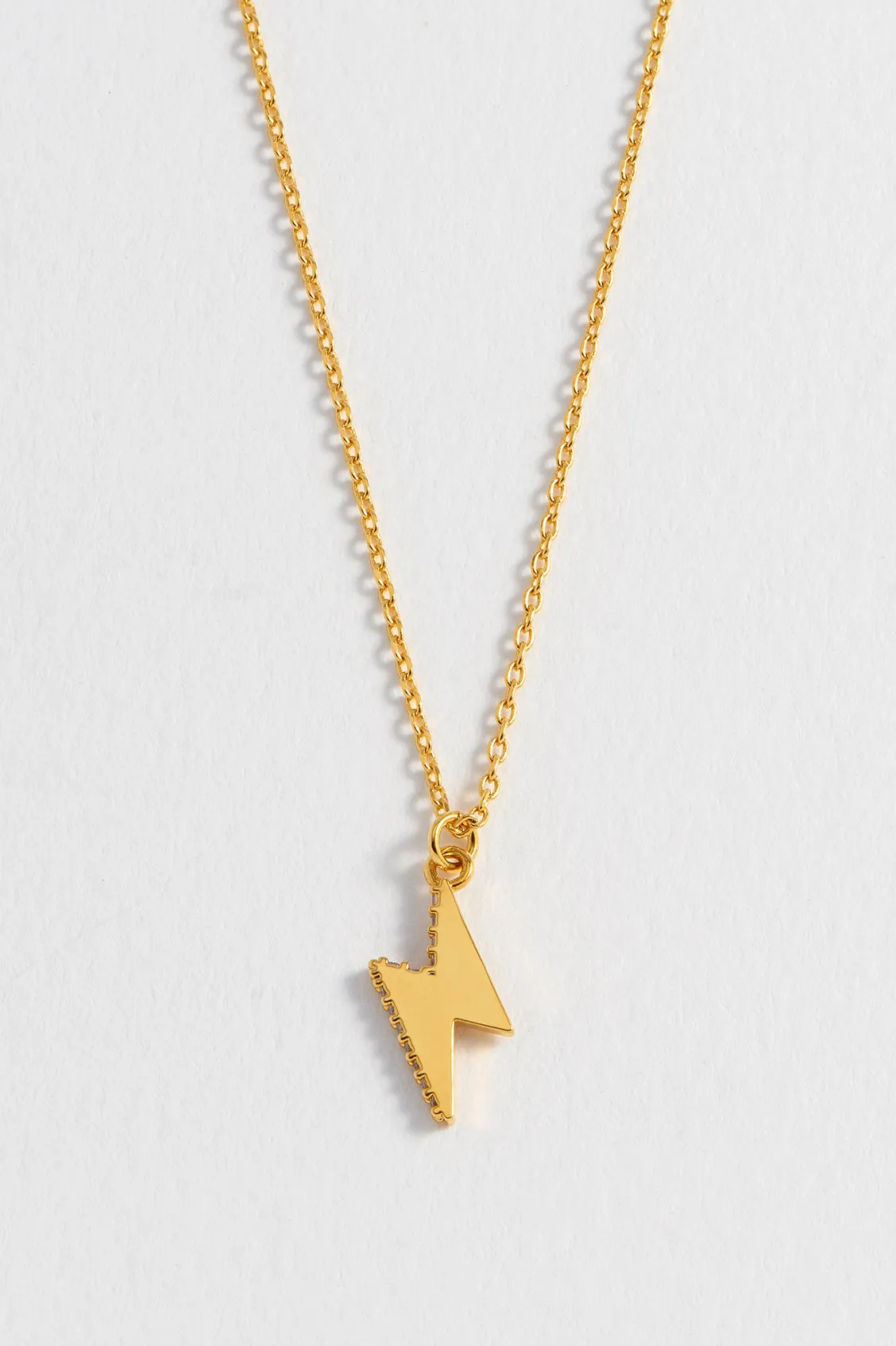 CZ Power Bolt Necklace sold by Estella Bartlett product image thumbnail 2