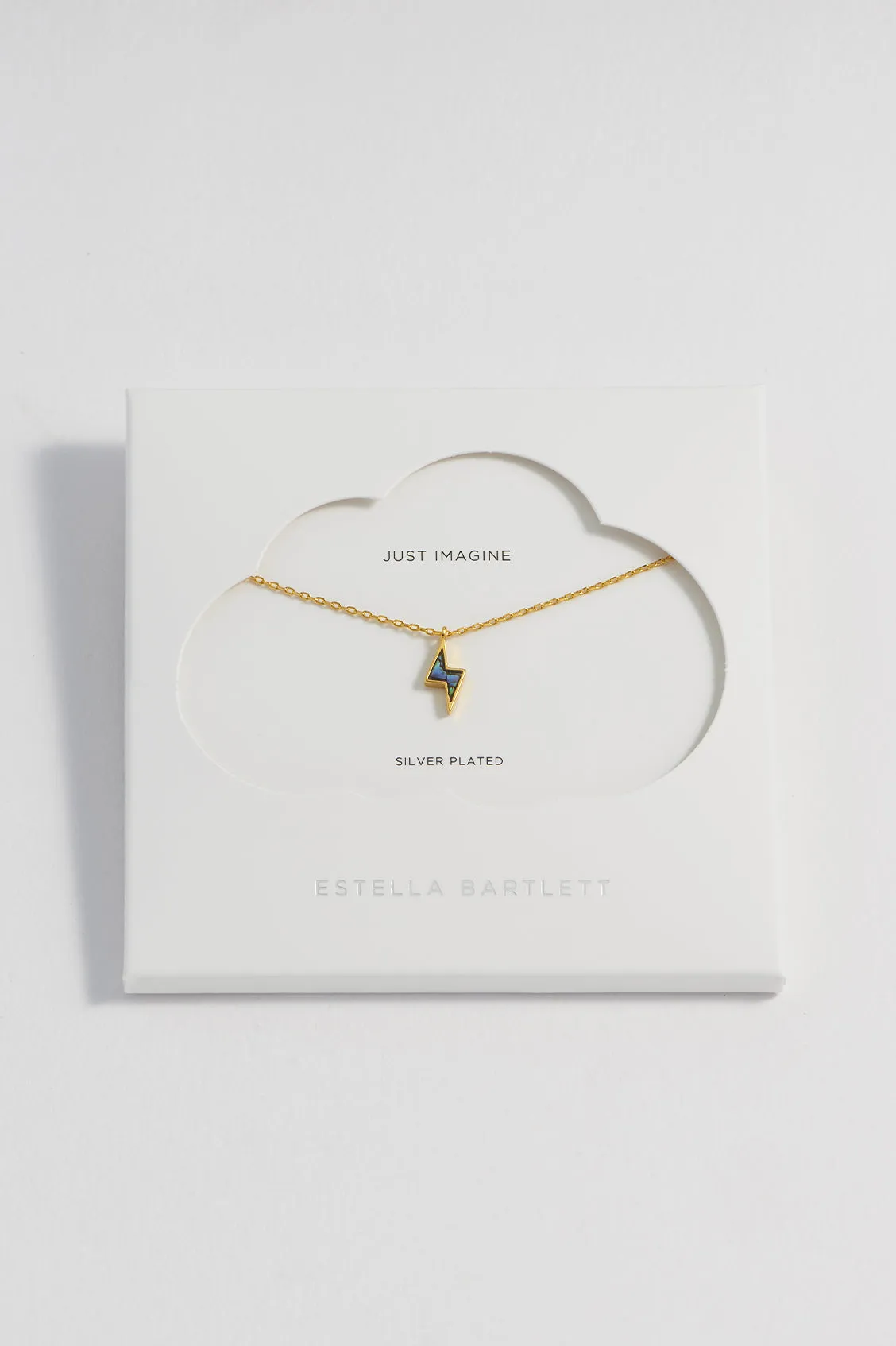 Abalone Power Bolt Necklace sold by Estella Bartlett