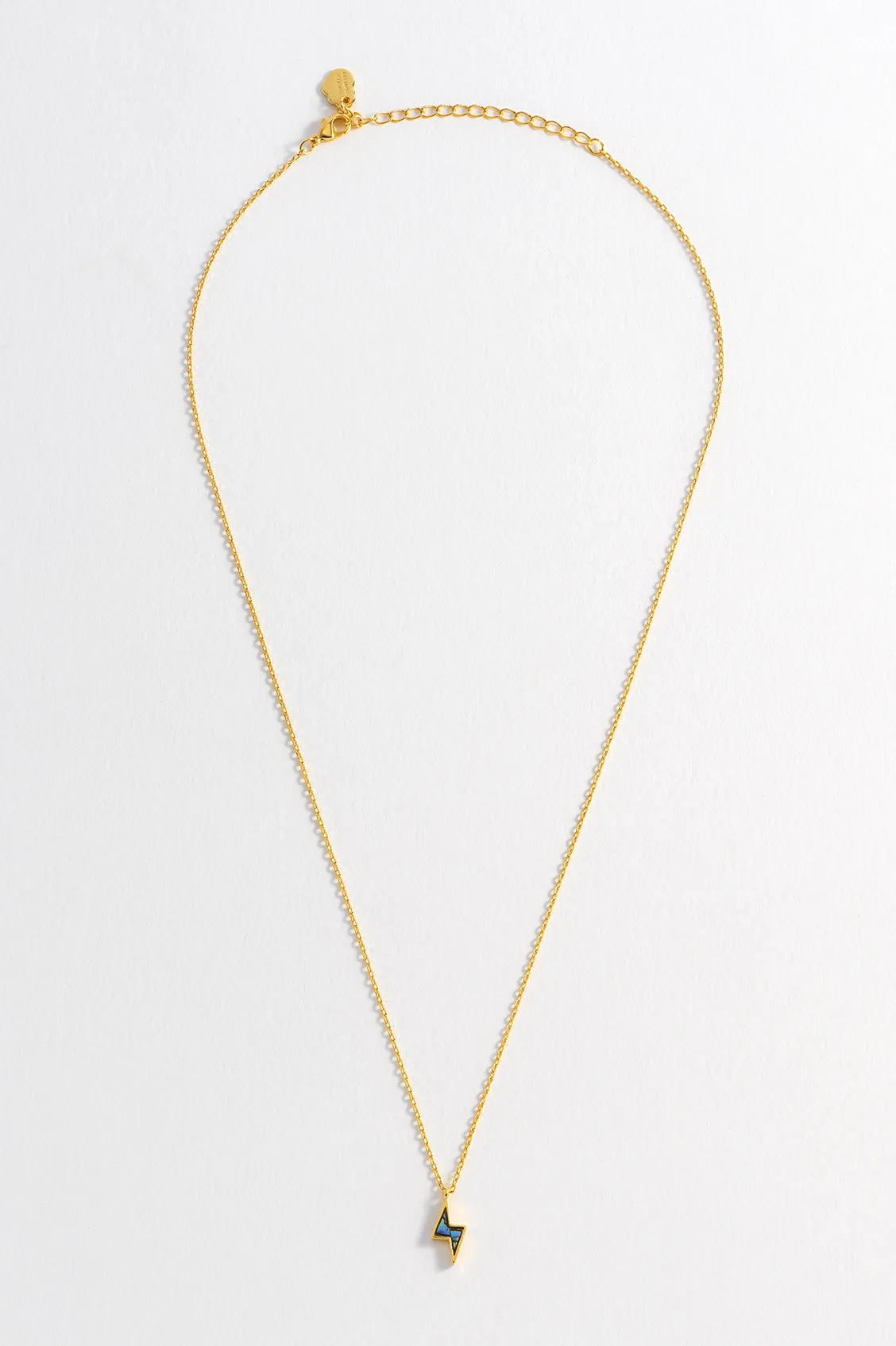 Abalone Power Bolt Necklace sold by Estella Bartlett product image thumbnail 5