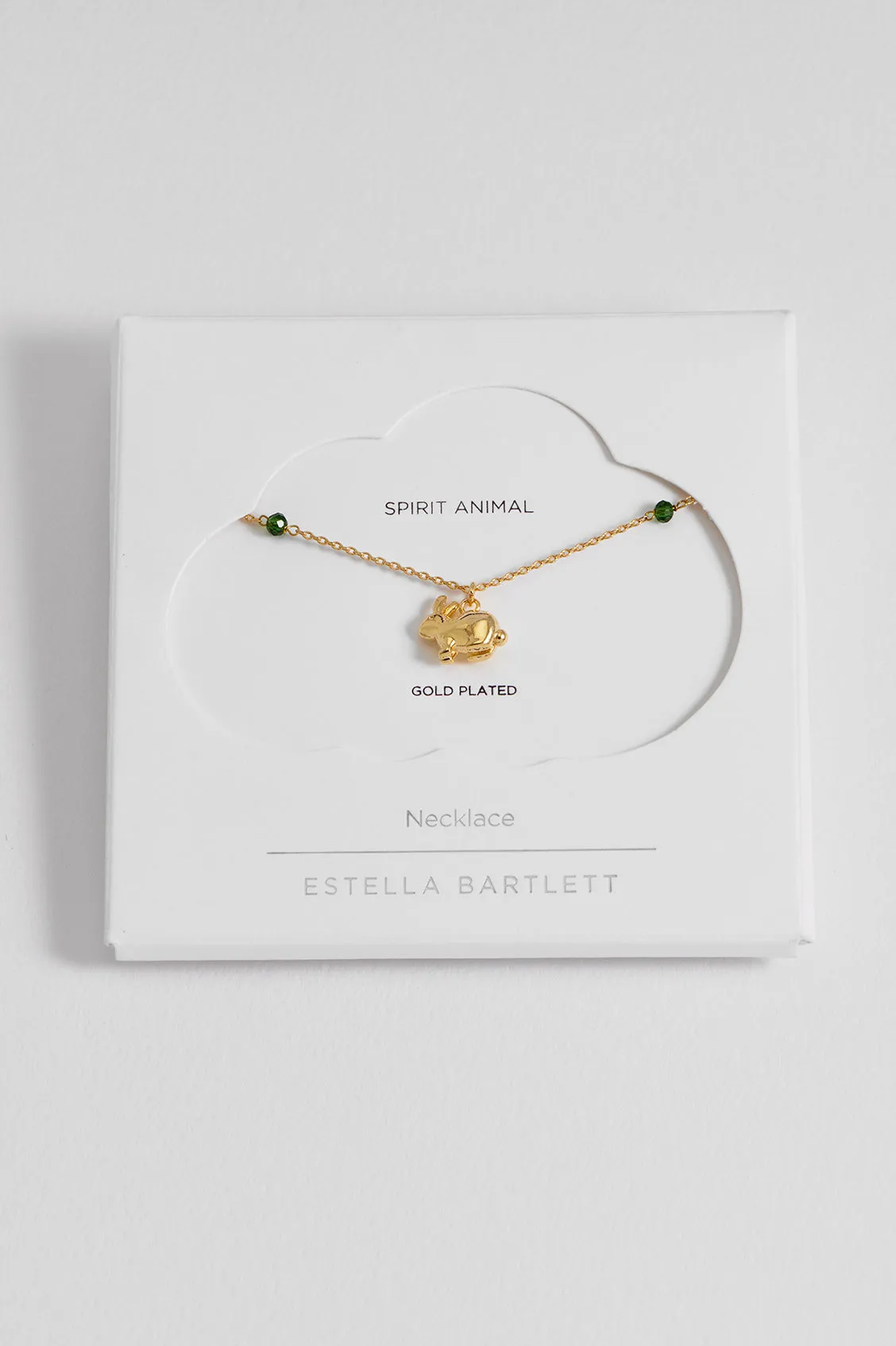 Green Rabbit Necklace sold by Estella Bartlett