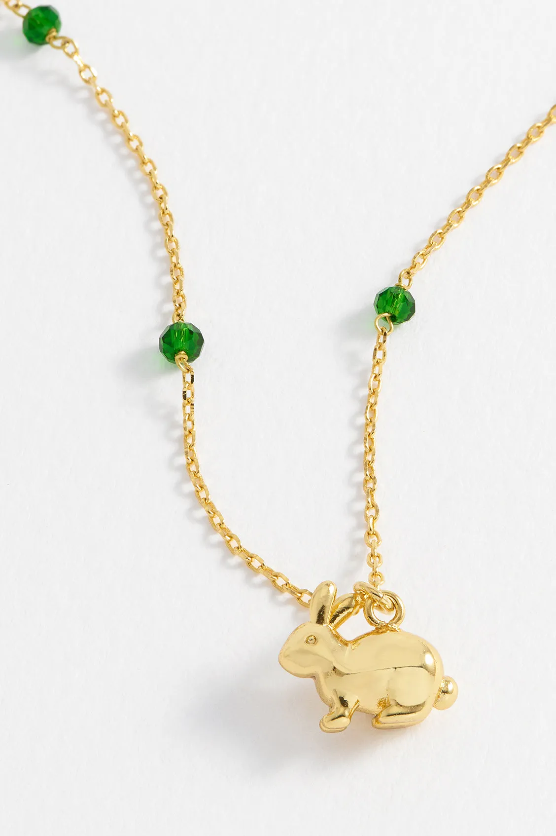 Green Rabbit Necklace sold by Estella Bartlett product image thumbnail 2