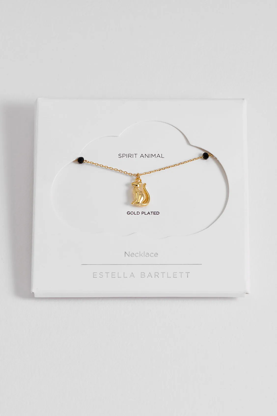 Black Cat Necklace sold by Estella Bartlett