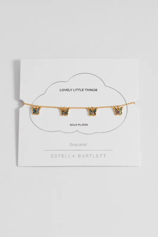 Abalone Butterfly Bracelet made by Estella Bartlett