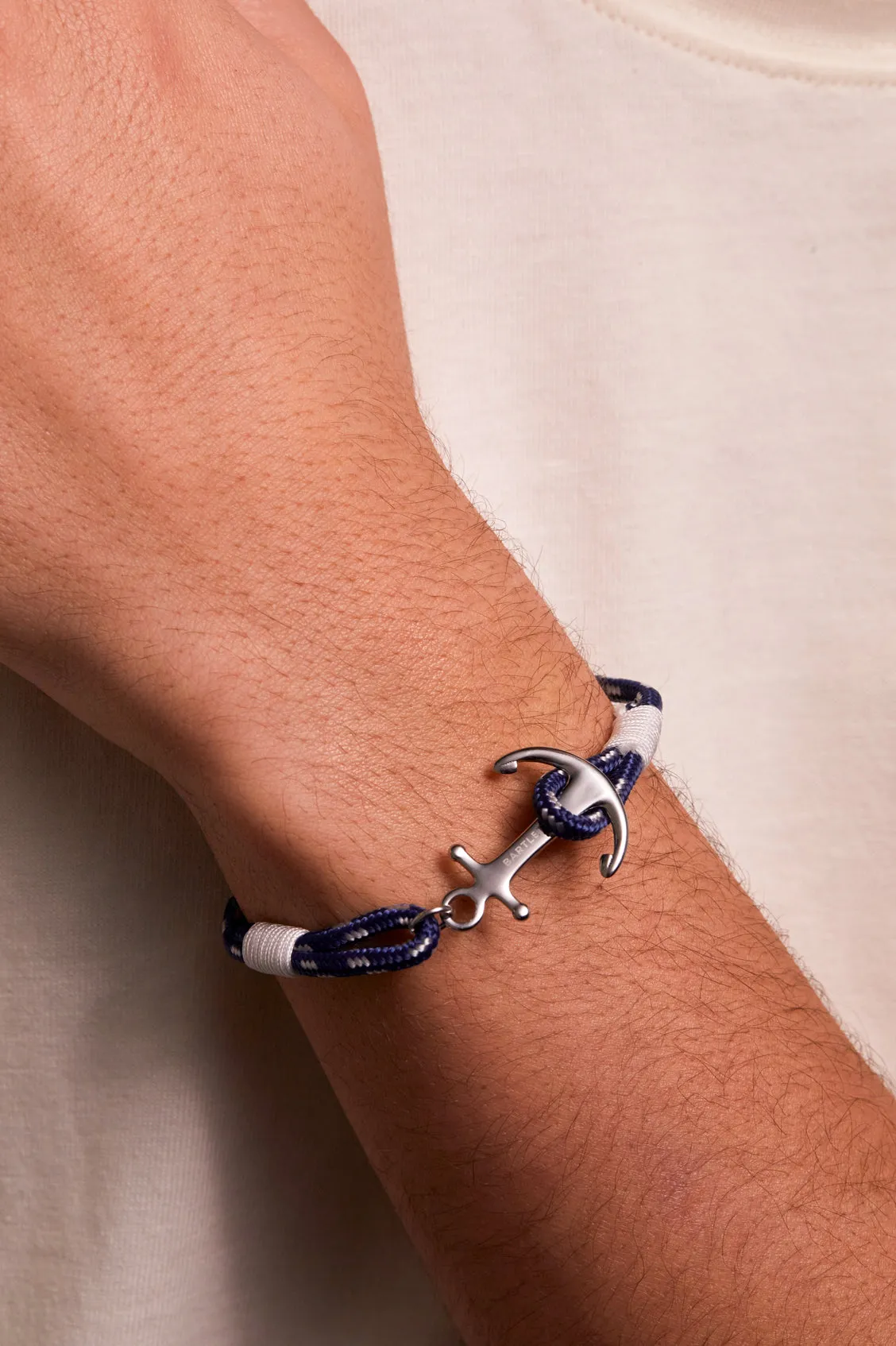 Men's Anchor Rope Bracelet sold by Estella Bartlett product image thumbnail 2