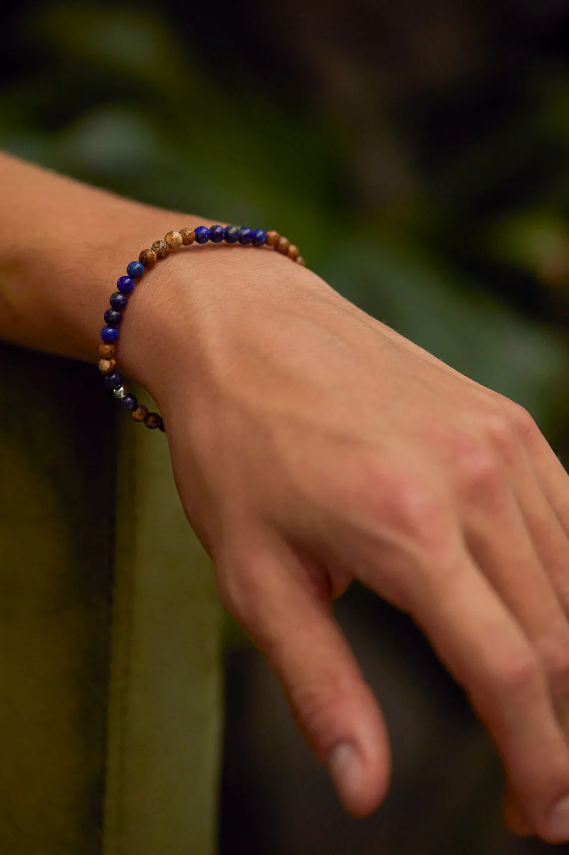 Men's Gemstone Beaded Bracelet sold by Estella Bartlett product image thumbnail 2