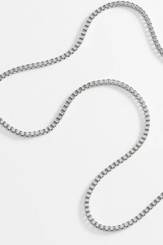 Men's Box Chain Necklace sold by Estella Bartlett