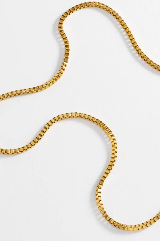 Men's Box Chain Necklace sold by Estella Bartlett