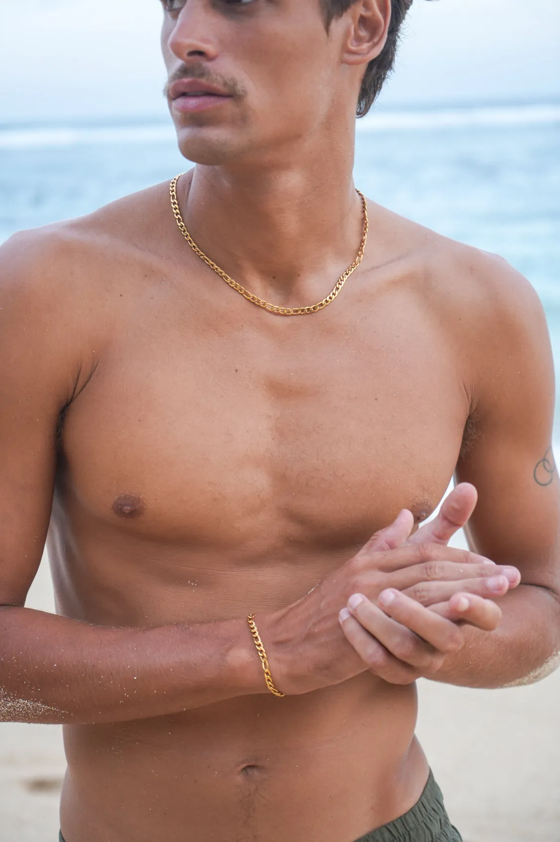 Men's Figaro Chain Bracelet sold by Estella Bartlett product image thumbnail 5