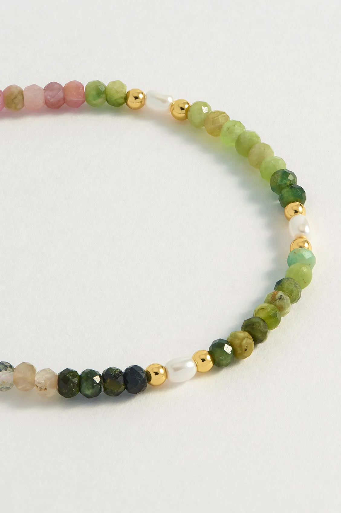 Gemstone Pearl T-Bar Beaded Bracelet sold by Estella Bartlett product image thumbnail 4