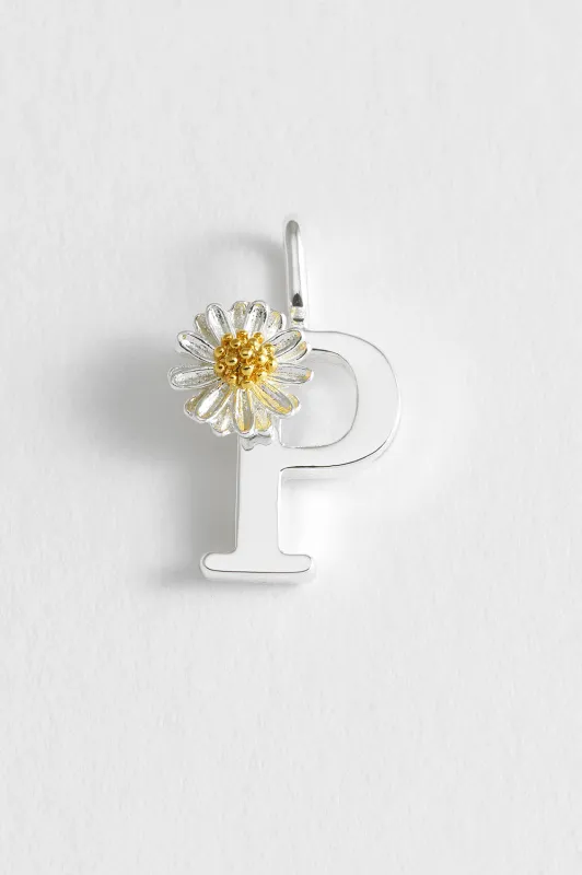 Wildflower Initial Charm sold by Estella Bartlett
