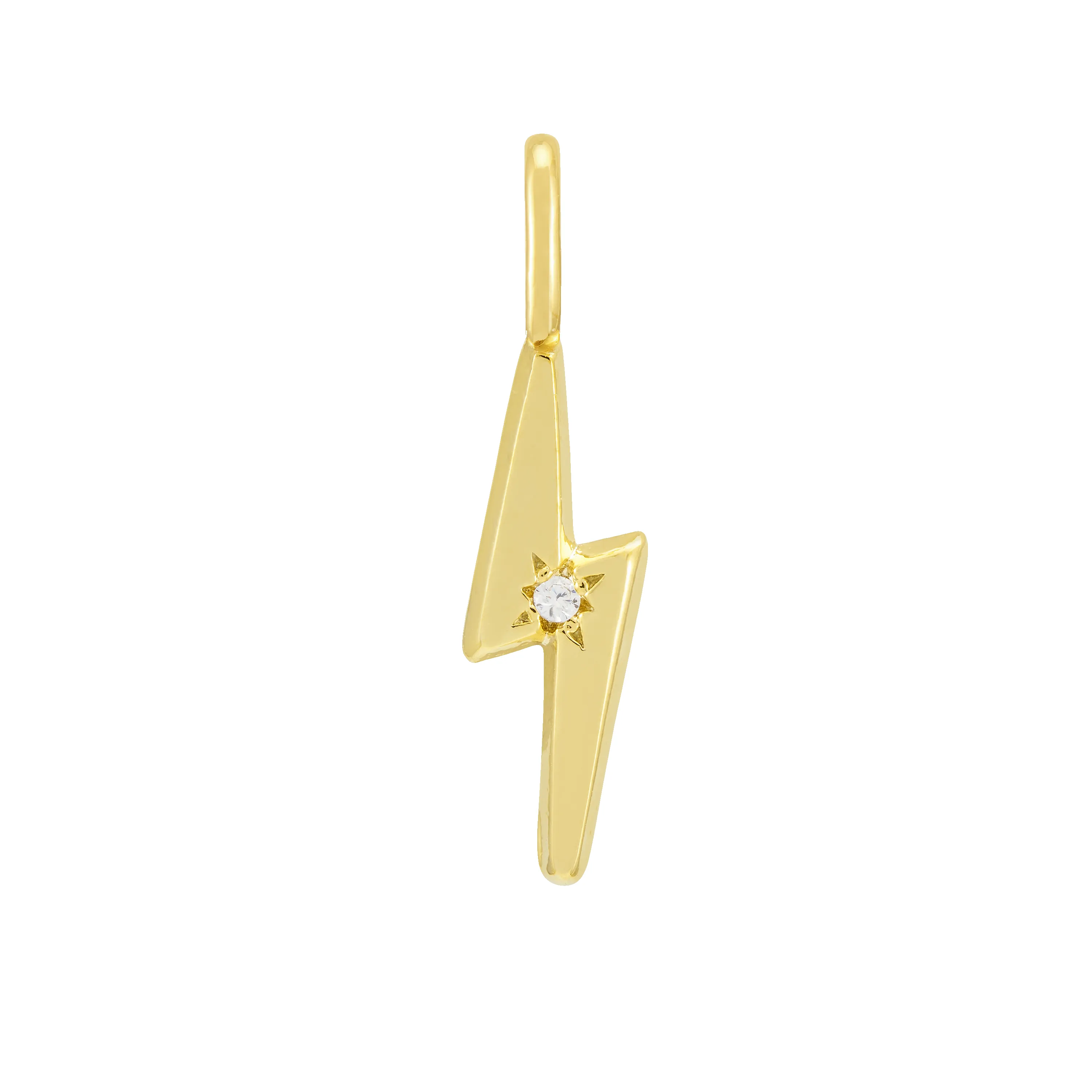 Lightning Bolt CZ Charm sold by Estella Bartlett product image thumbnail 4