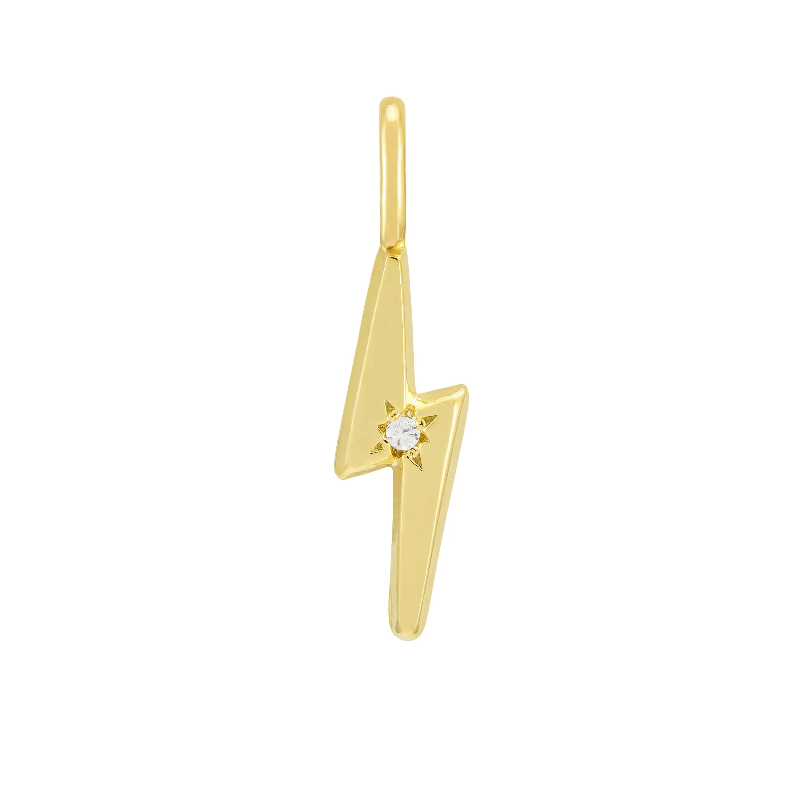 Lightning Bolt CZ Charm sold by Estella Bartlett product image thumbnail 3