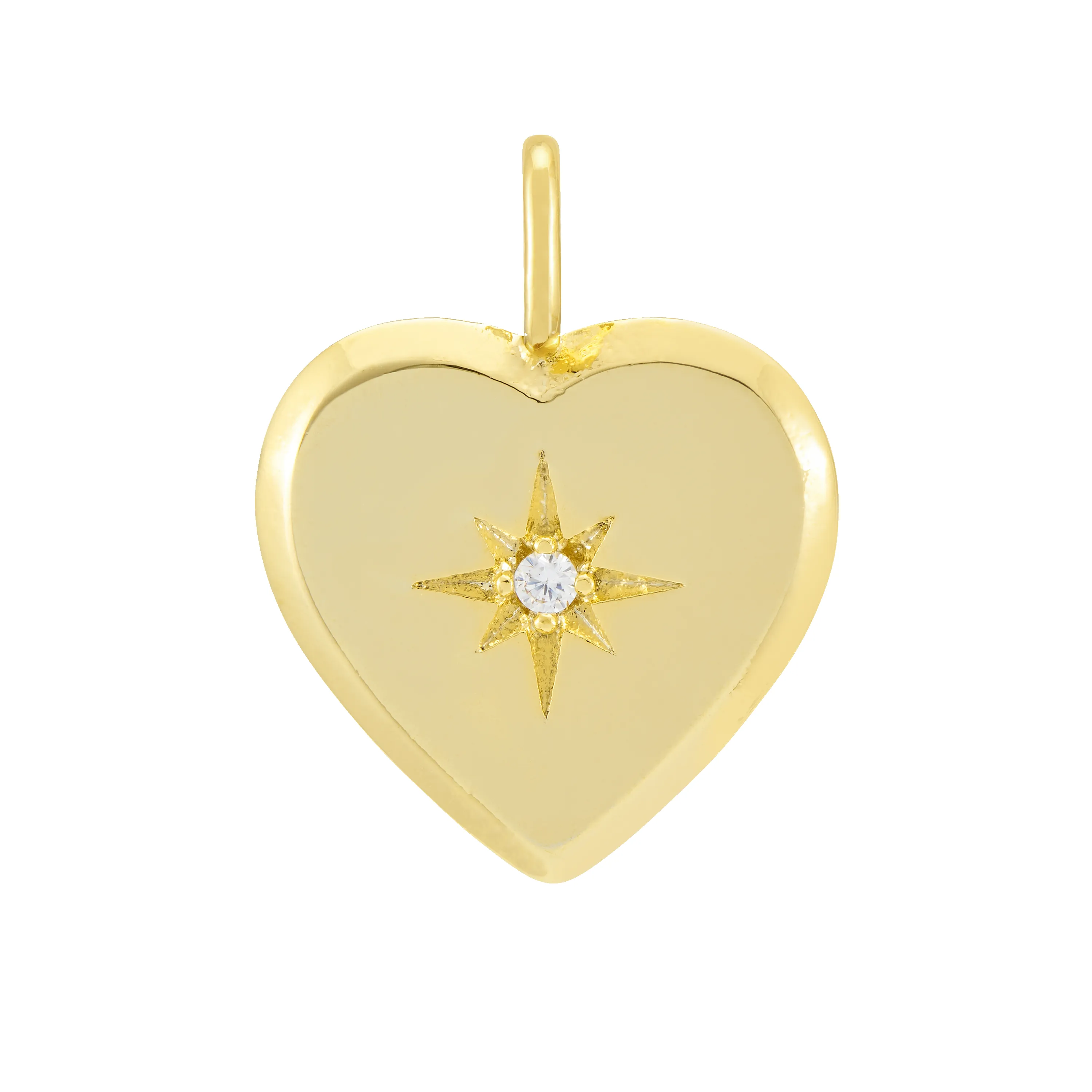 Heart CZ Charm sold by Estella Bartlett product image thumbnail 4