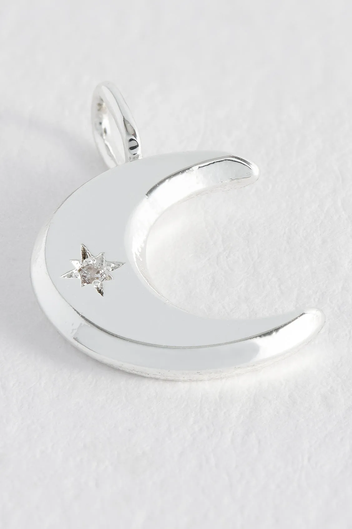 Moon CZ Charm sold by Estella Bartlett product image thumbnail 2