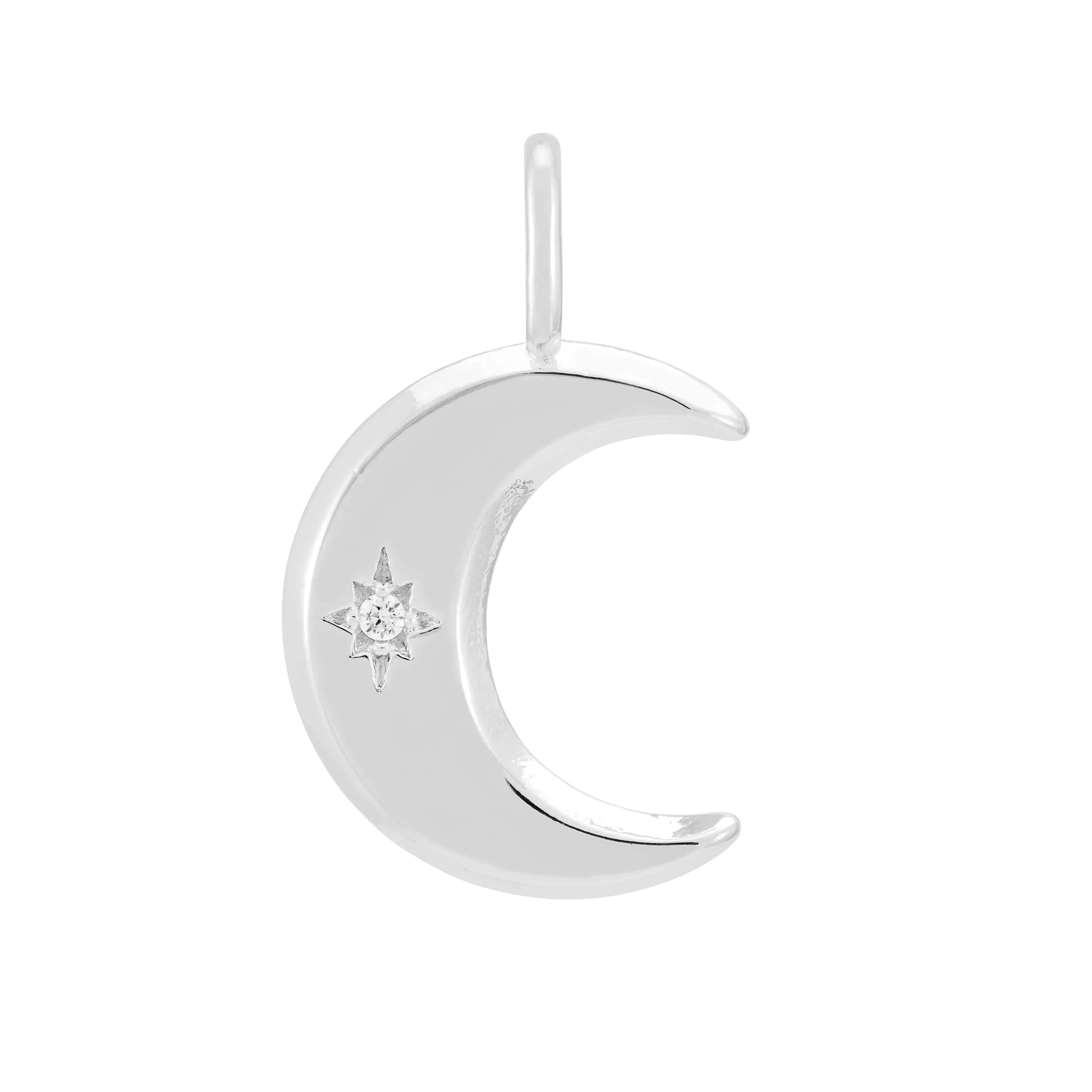 Moon CZ Charm sold by Estella Bartlett product image thumbnail 3