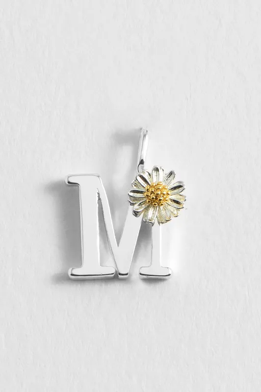 Wildflower Initial Charm sold by Estella Bartlett