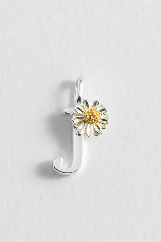 Wildflower Initial Charm sold by Estella Bartlett