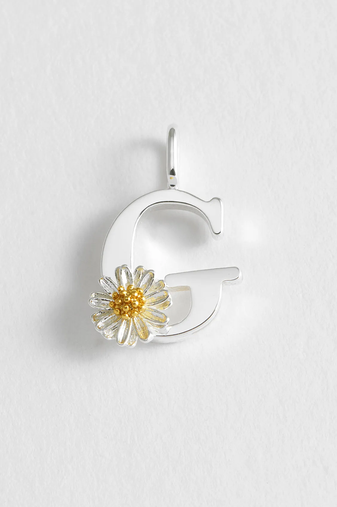 Wildflower Initial Charm sold by Estella Bartlett