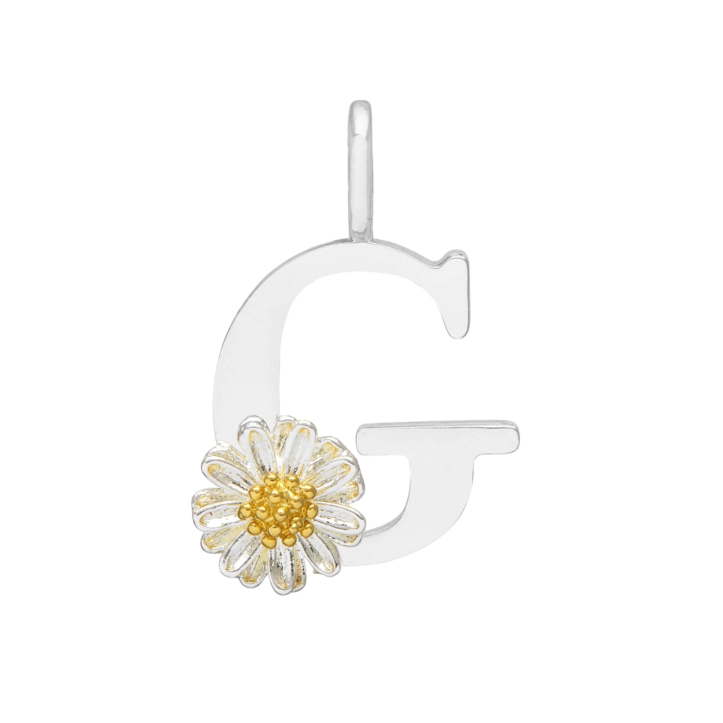 Wildflower Initial Charm sold by Estella Bartlett product image thumbnail 3