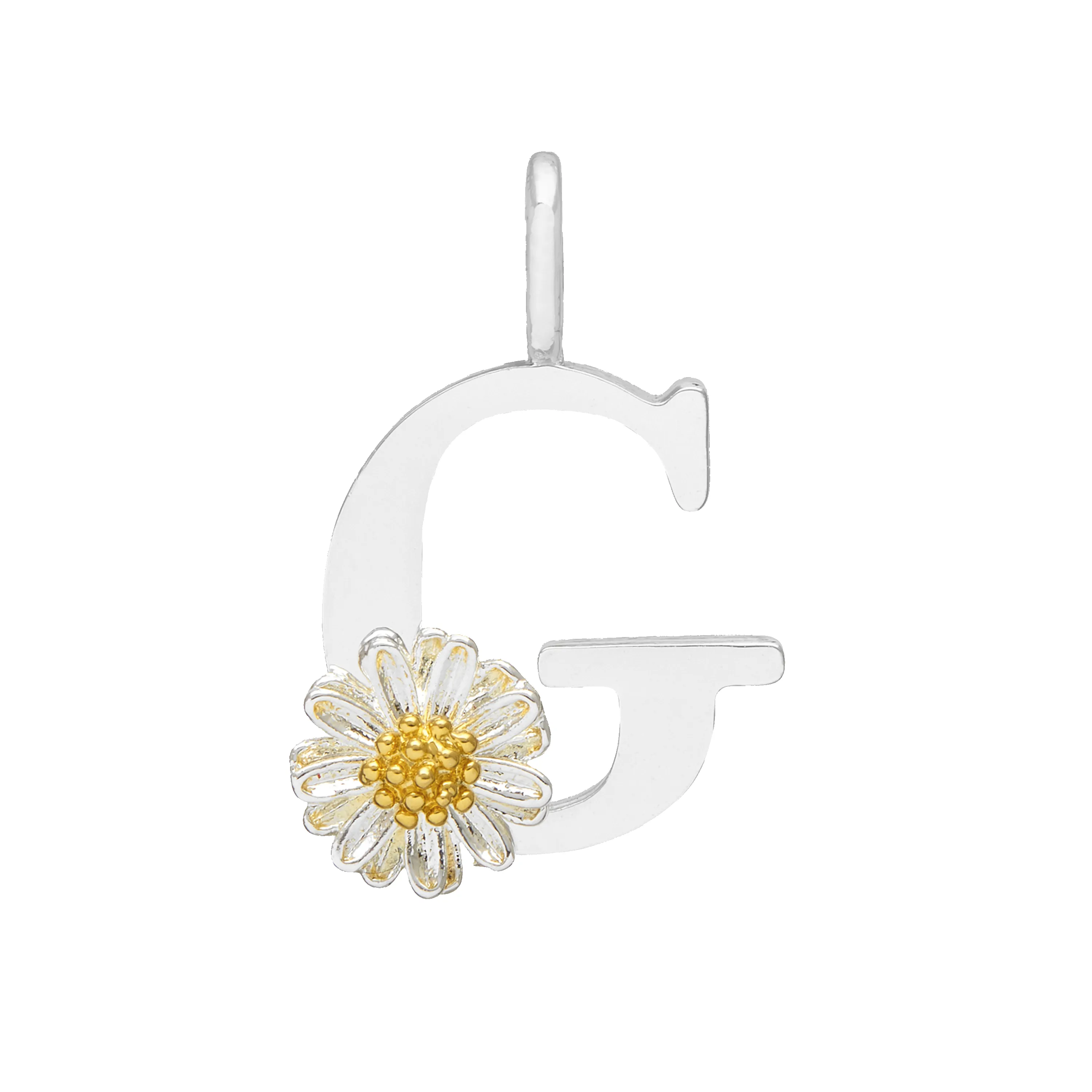 Wildflower Initial Charm sold by Estella Bartlett product image thumbnail 4