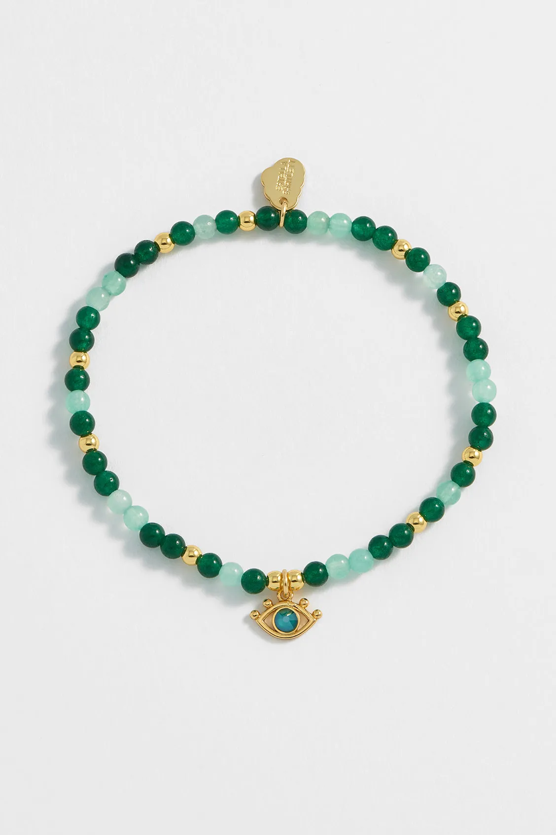 Beaded Evil Eye Charm Bracelet sold by Estella Bartlett product image thumbnail 4