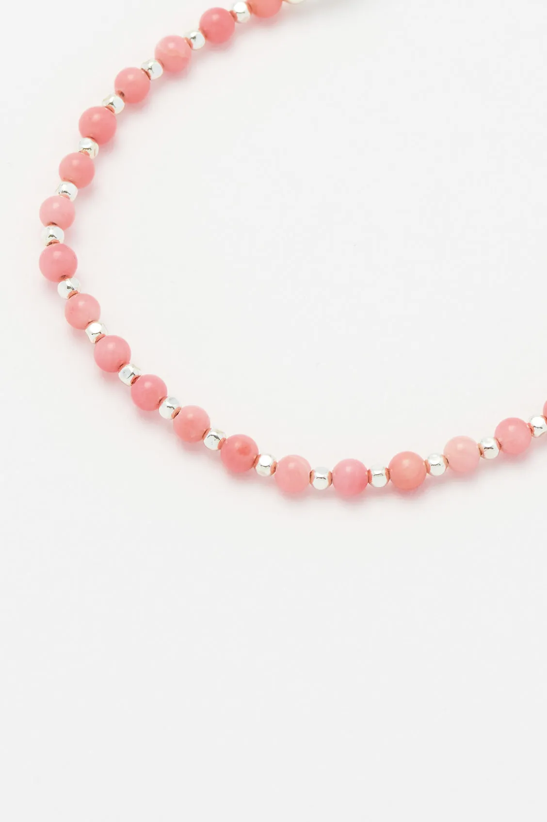 Coral Agate Gemstone Amelia Bracelet sold by Estella Bartlett product image thumbnail 5