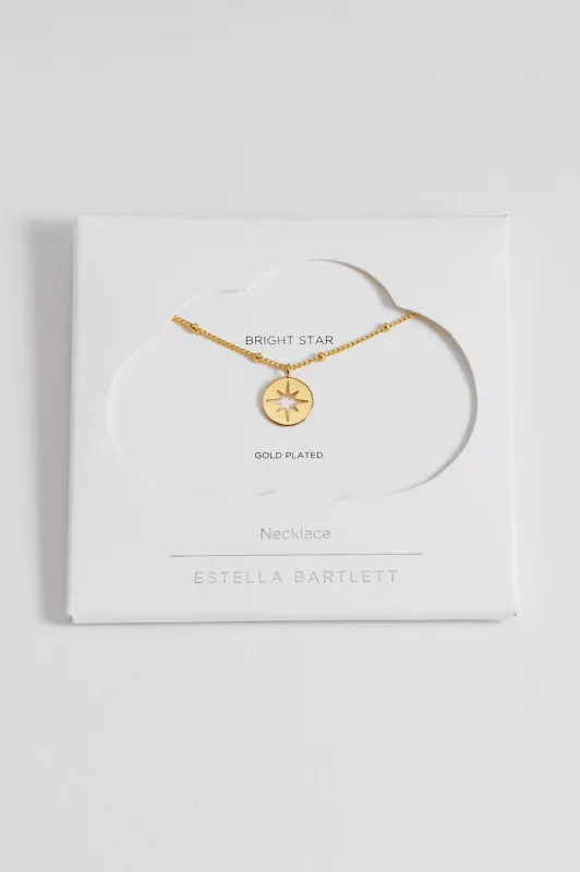 Starburst Disc Necklace sold by Estella Bartlett